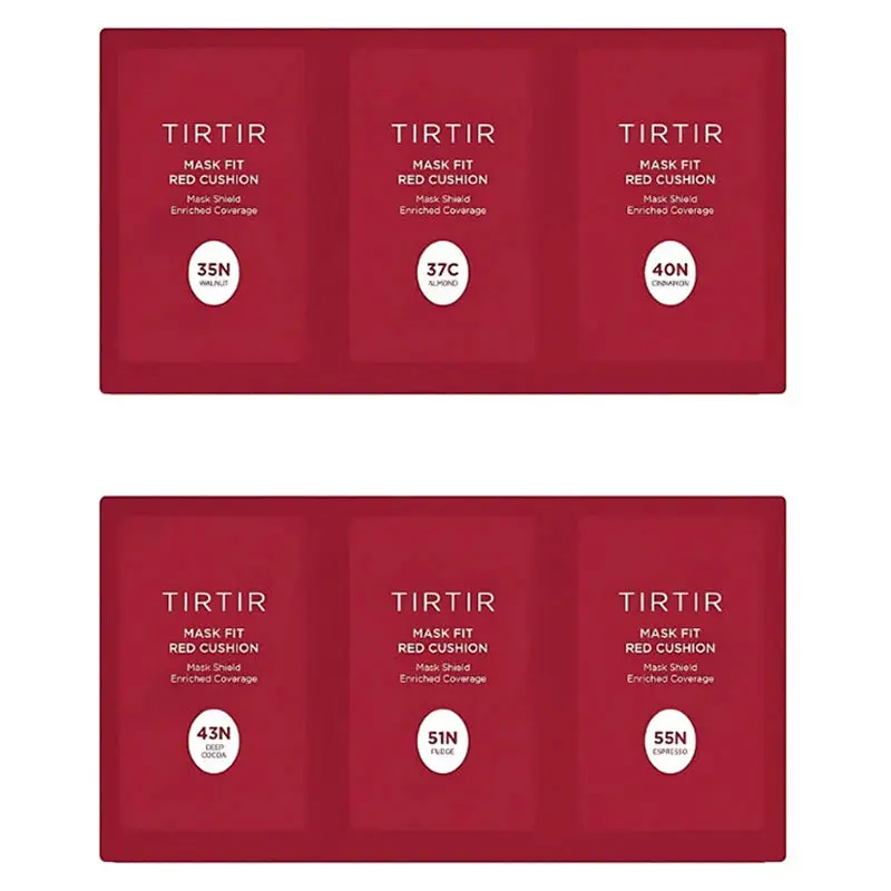 Mask Fit Red Cushion 6 Shade Trial Kit - Image 7