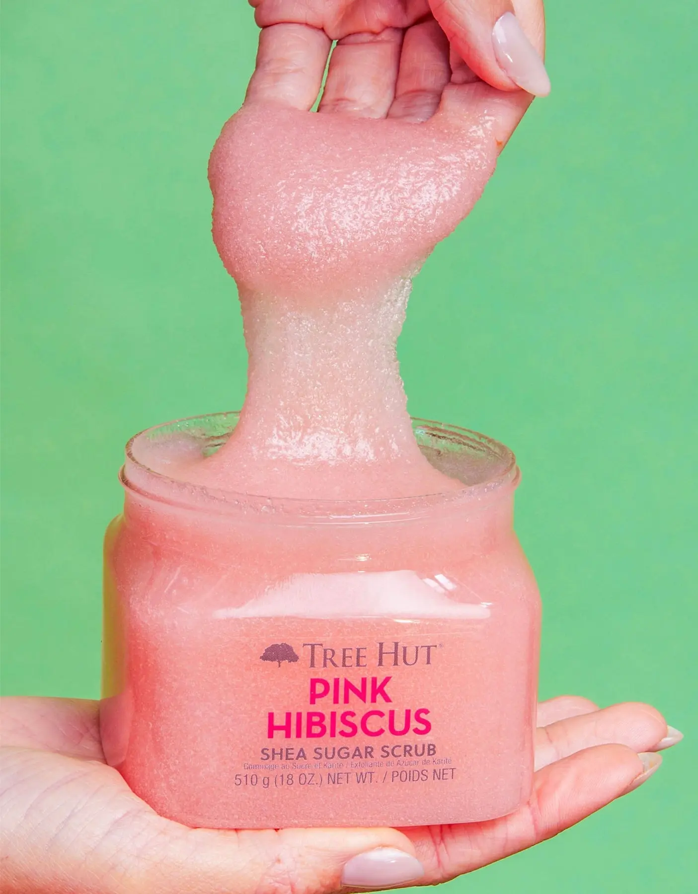 Pink Hibiscus Shea Sugar Scrub - Image 3