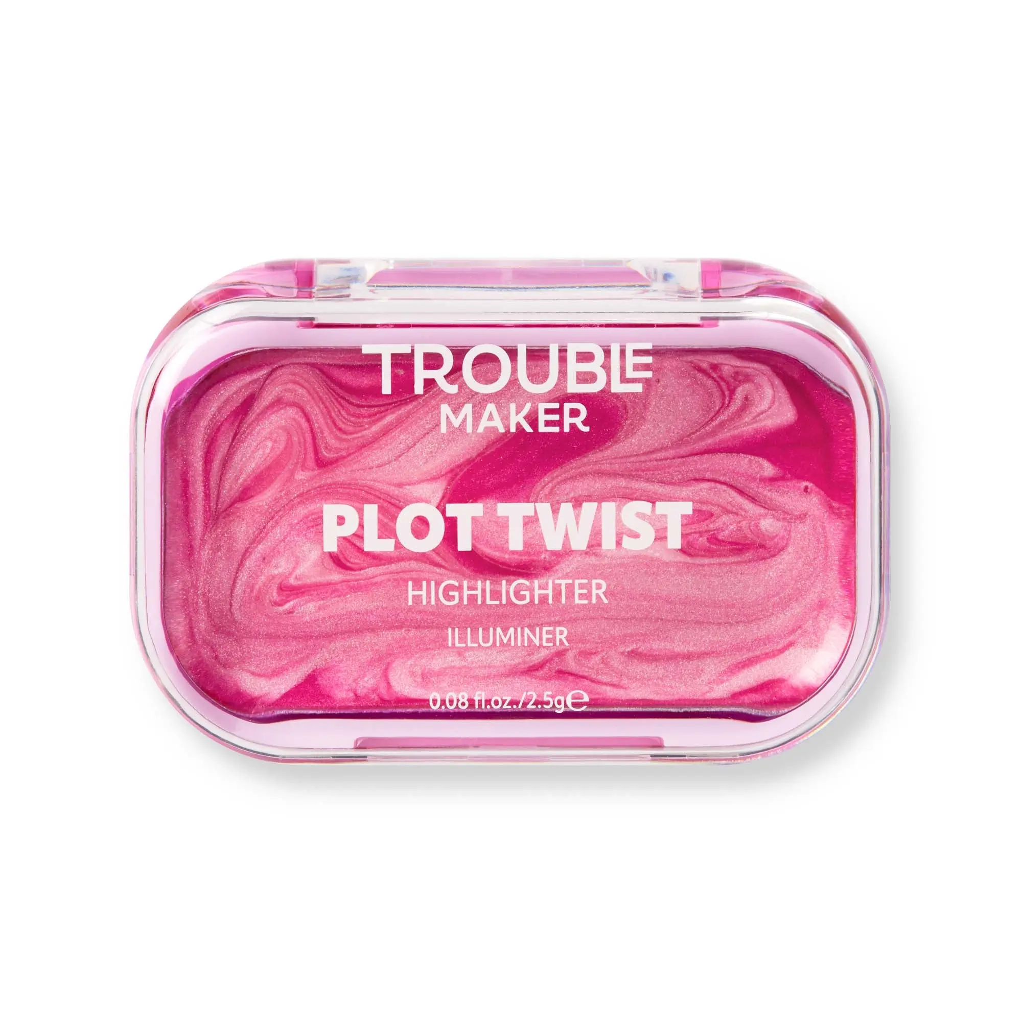 Plot Twist Cream Highlight Spiralling Pink