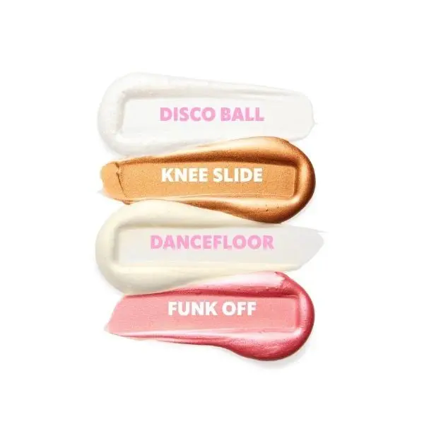 Press Disco Cushion Highlight Dancefloor Gold - Image 2