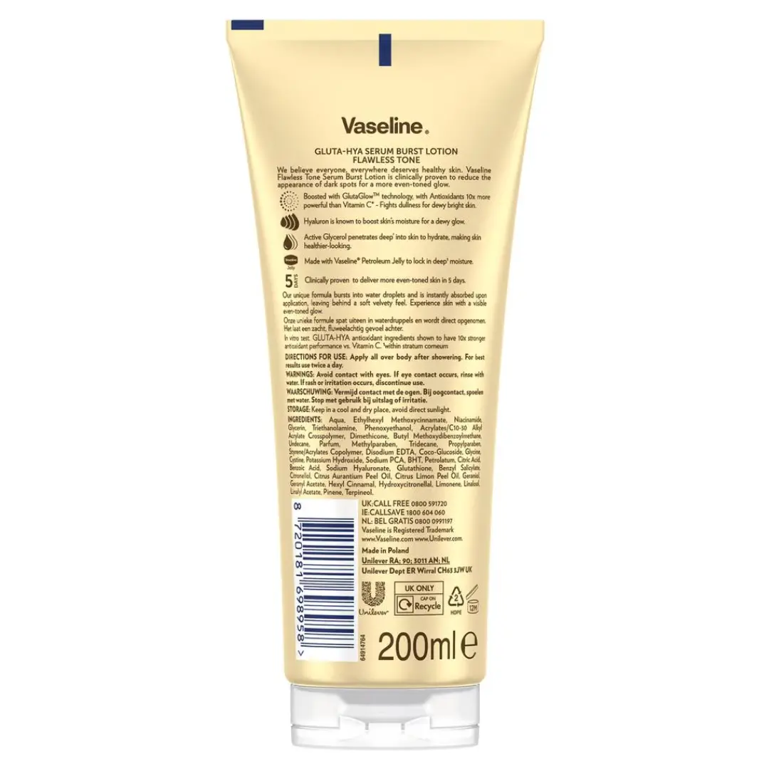 Gluta-Hya Flawless Bright Semi Burst Lotion - Image 4